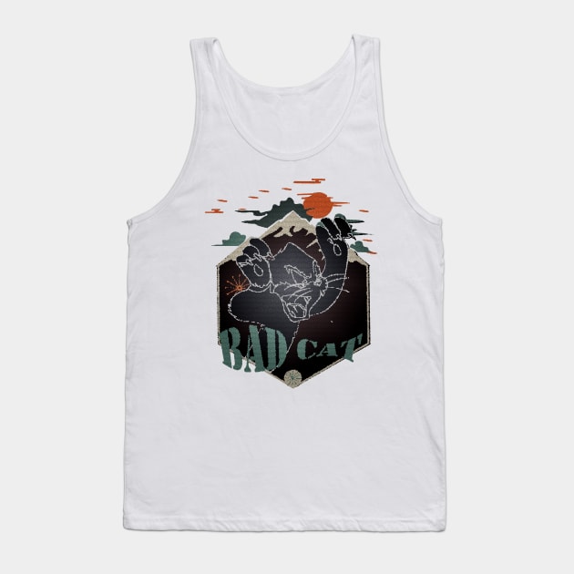 bad cat evil face Tank Top by jaml-12